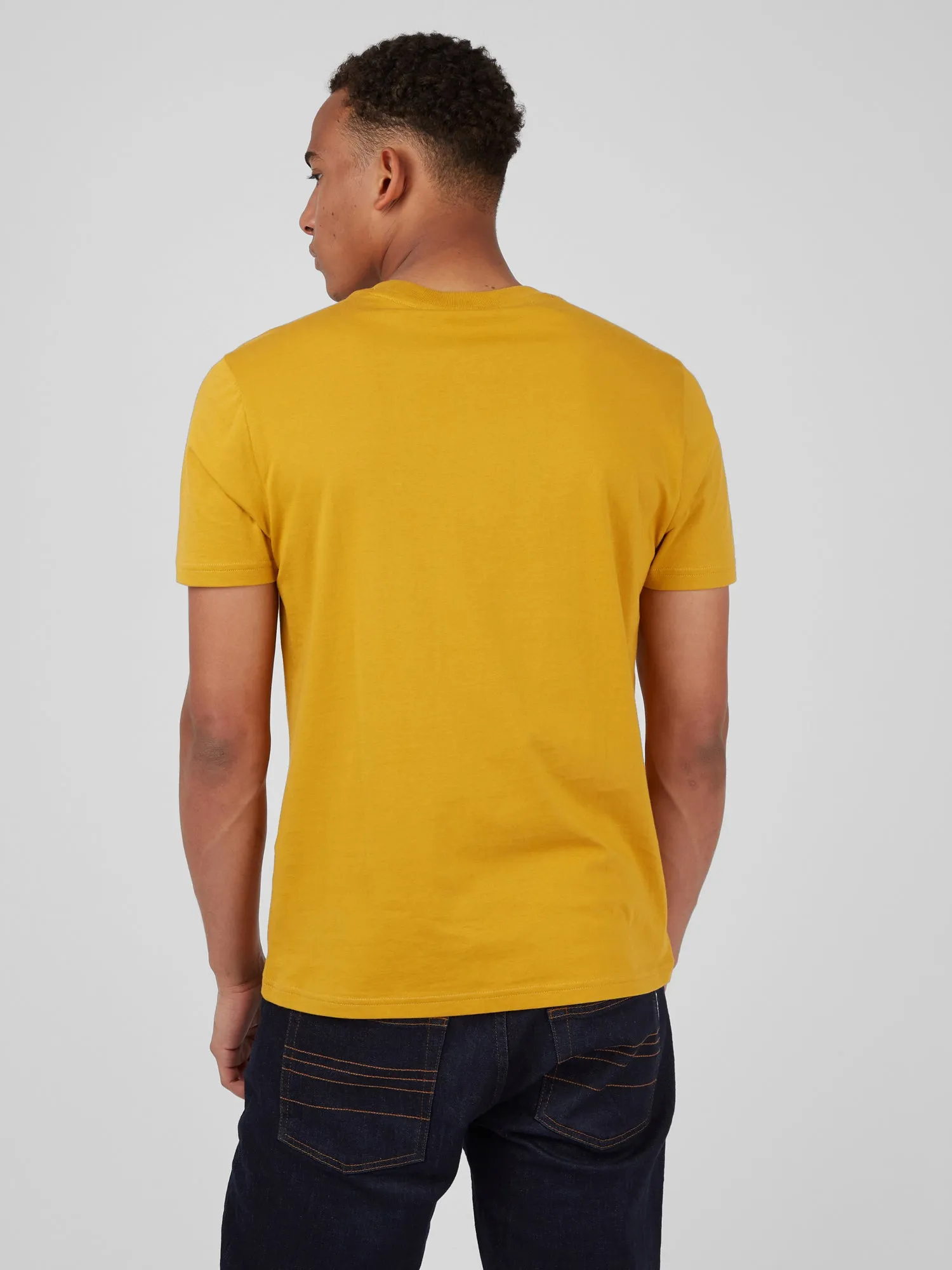 Organic Cotton Signature Pocket Tee - Mustard sold by Ben Sherman product image thumbnail 2
