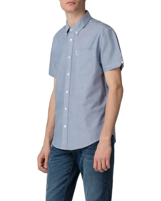 Short-Sleeve Oxford Shirt - Classic Navy sold by Ben Sherman