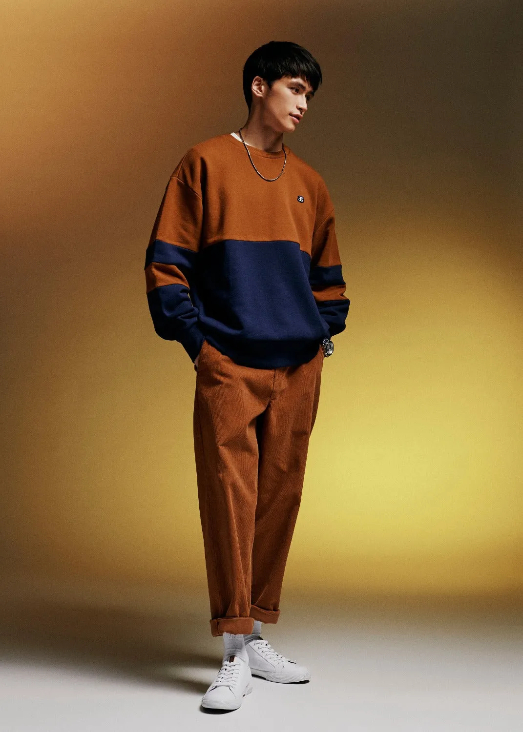 B by Ben Sherman Colorblock Sweatshirt sold by Ben Sherman product image thumbnail 3