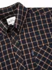 Long-Sleeve Grid-Check Soft-Laundered Shirt - Midnight sold by Ben Sherman