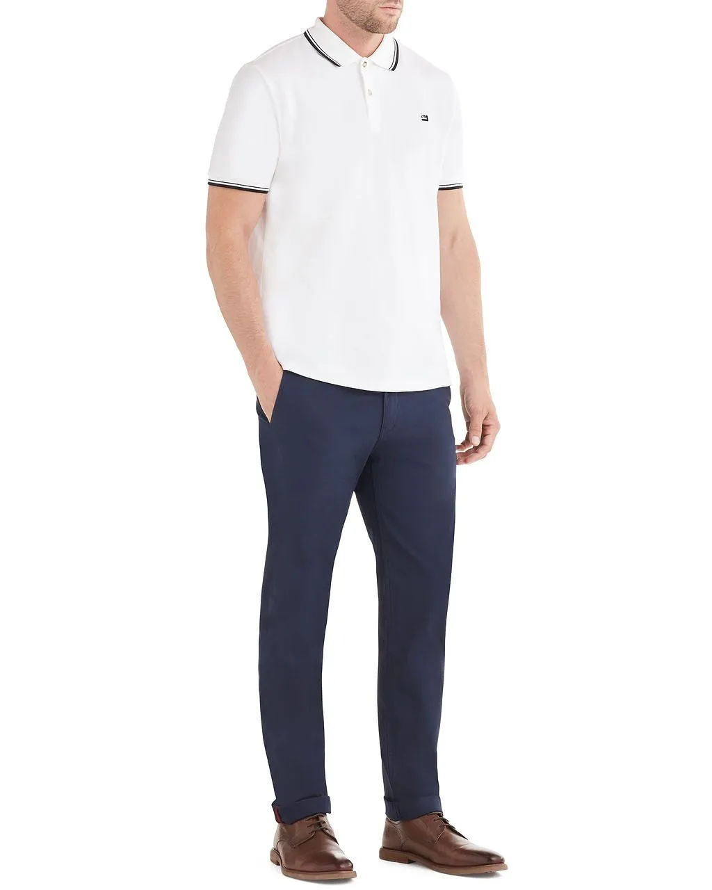 Slim Stretch Chino Pant - Dark Navy sold by Ben Sherman
