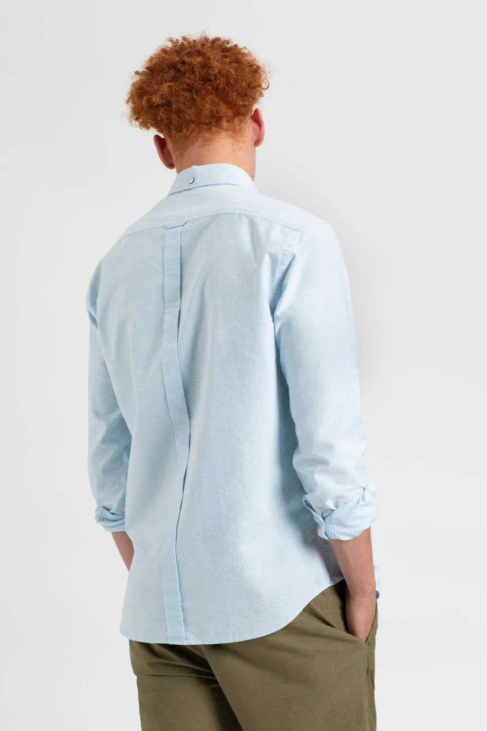 St. Ives Resort Oxford Shirt - Sky sold by Ben Sherman product image thumbnail 2