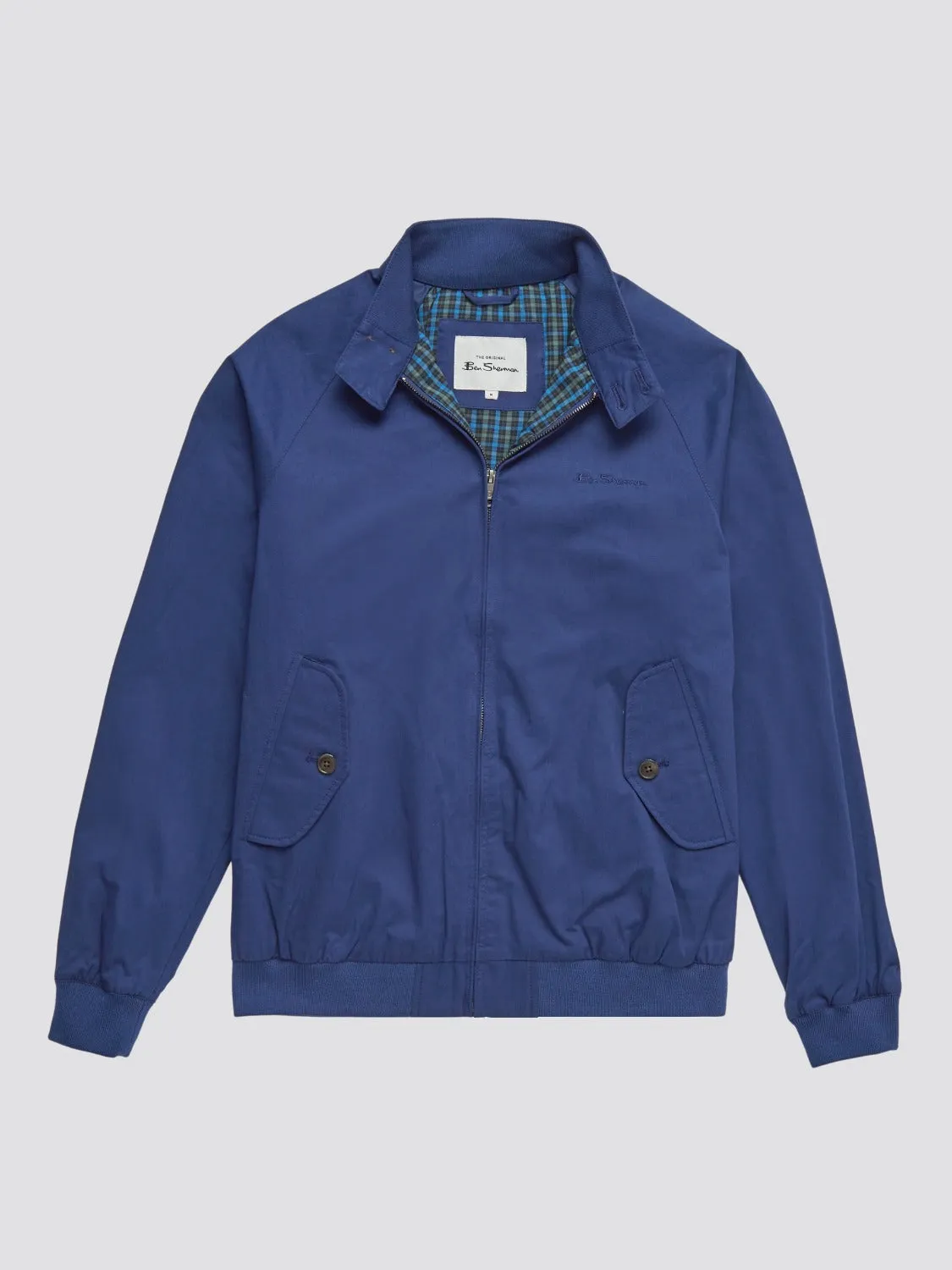 Signature Harrington Jacket - Royal sold by Ben Sherman