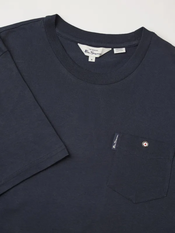 Organic Cotton Signature Pocket Tee - Dark Navy sold by Ben Sherman