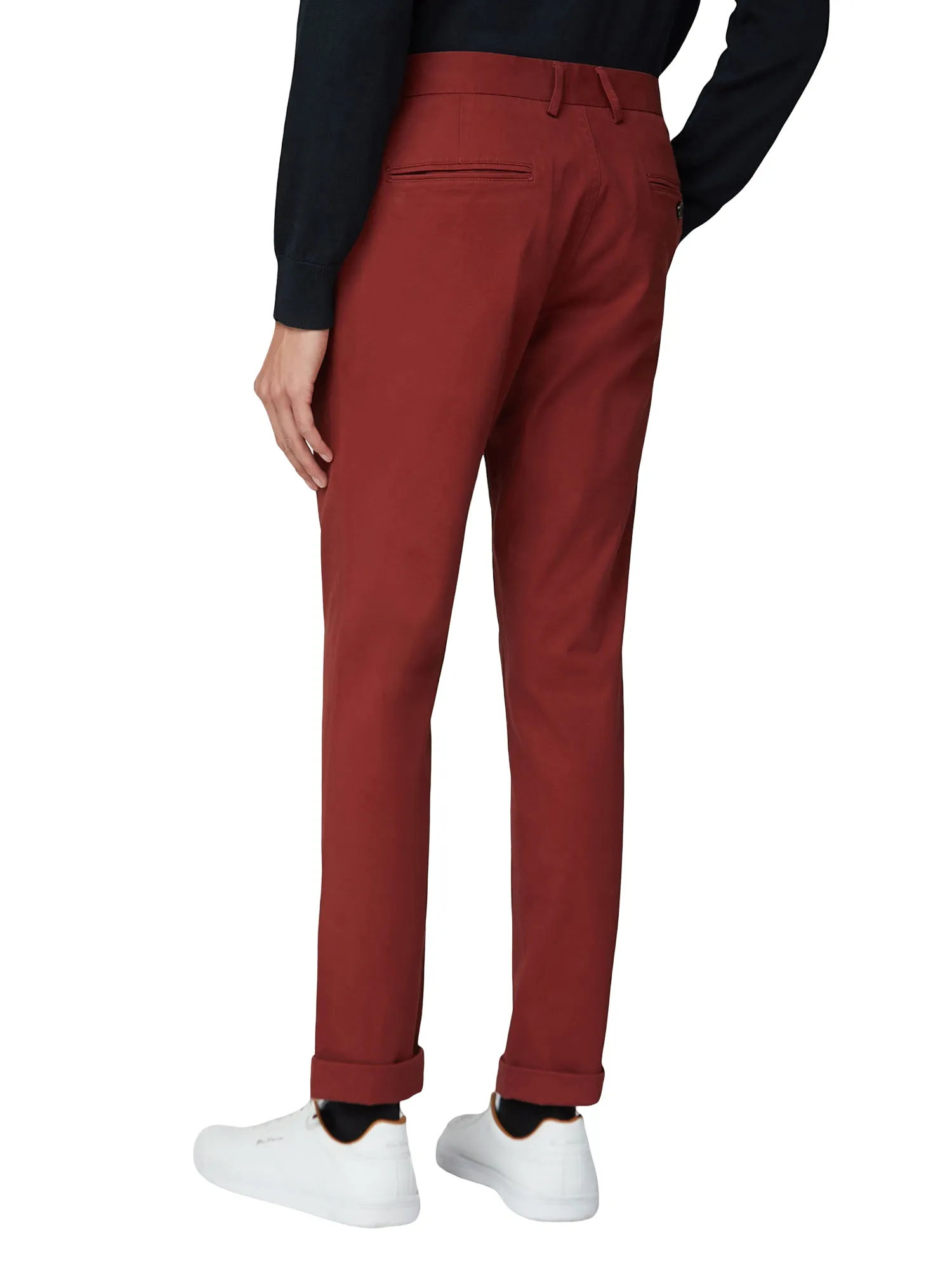 Slim Stretch Chino Pant - Chestnut sold by Ben Sherman product image thumbnail 2