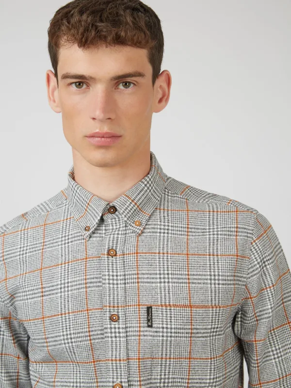 Heritage Check Long-Sleeve Shirt sold by Ben Sherman