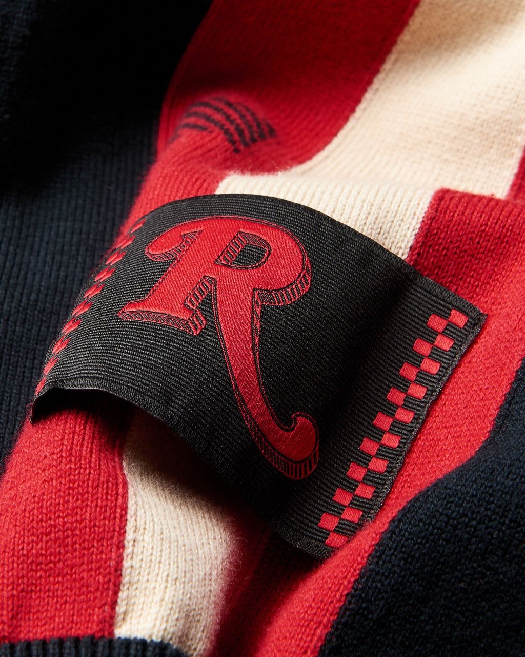 Rolling Stone Knit Zip Polo - Black sold by Ben Sherman product image thumbnail 5