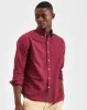 Beatnik Oxford Garment Dye Shirt - Burgundy sold by Ben Sherman
