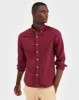 Beatnik Oxford Garment Dye Shirt - Burgundy sold by Ben Sherman