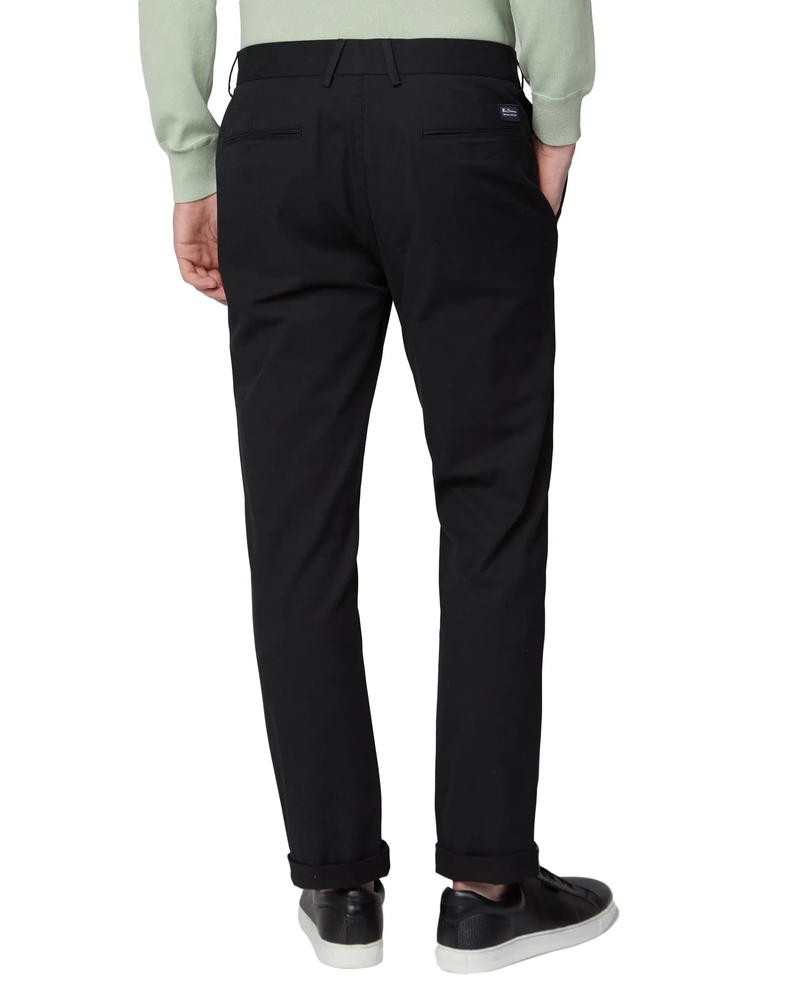 Signature Slim Stretch Chino Pant - Black sold by Ben Sherman product image thumbnail 2