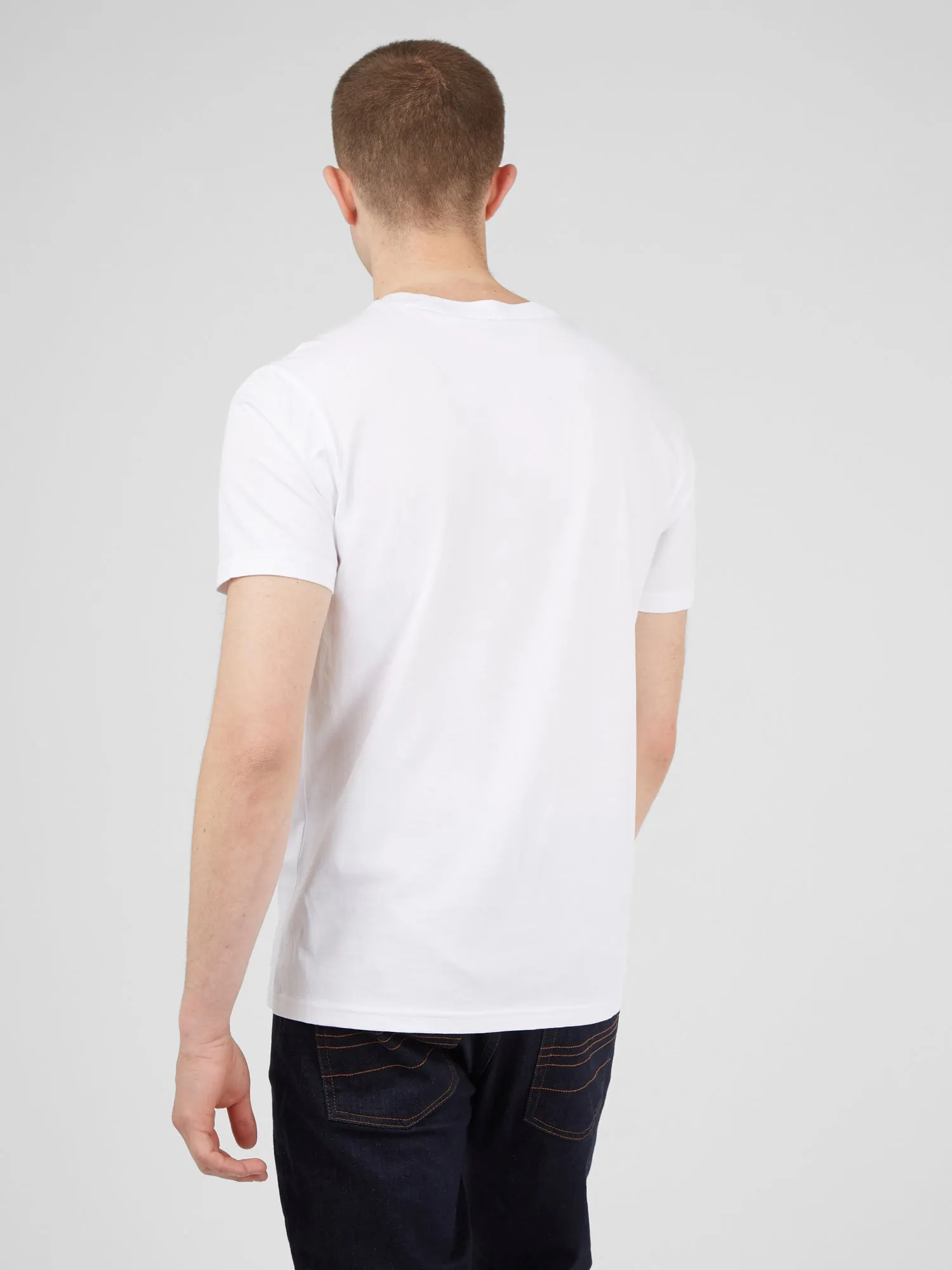 Retro-Stripe Graphic Tee - White sold by Ben Sherman product image thumbnail 2