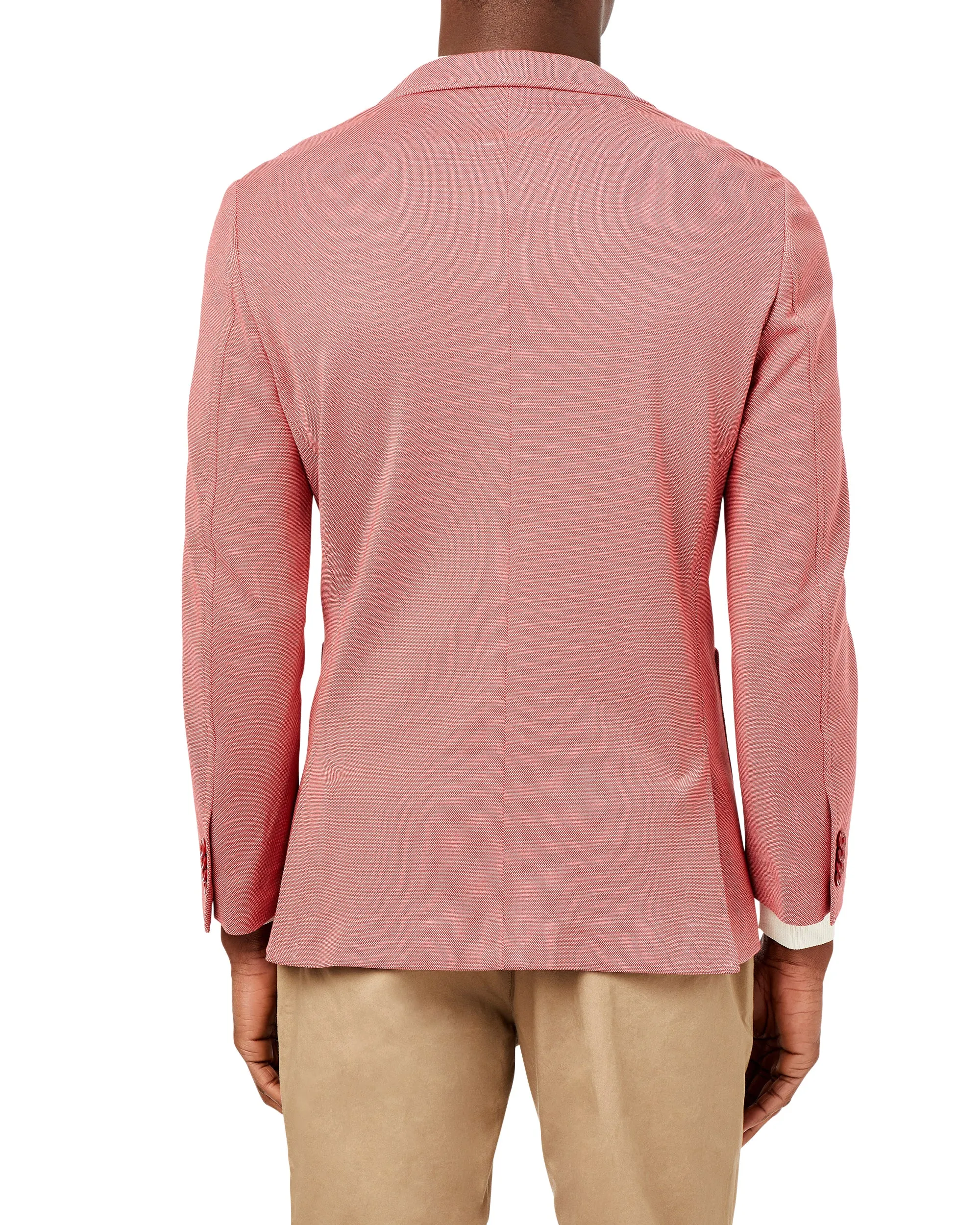 Hill Two-Button Sportcoat Jacket - Red sold by Ben Sherman product image thumbnail 2