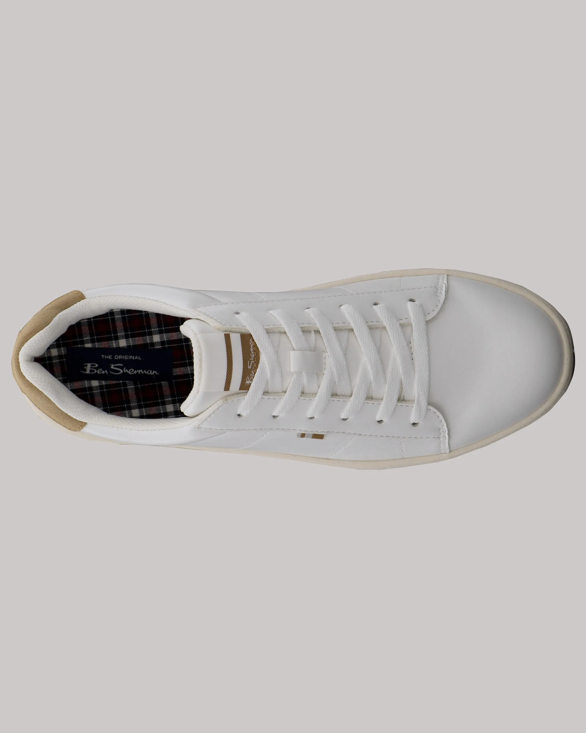 Hampton Sneaker - Whisper White sold by Ben Sherman product image thumbnail 4
