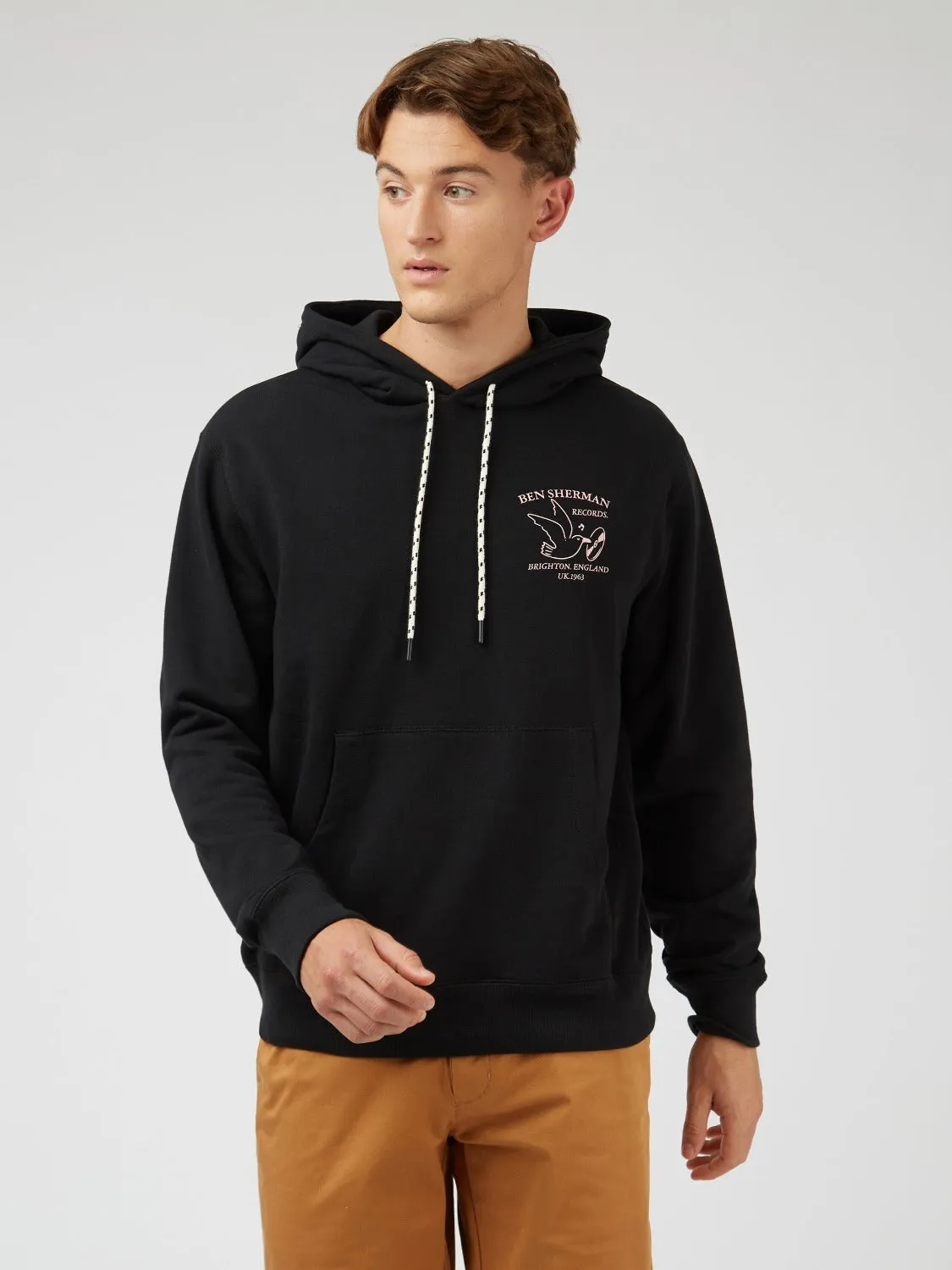 Brighton Records Graphic Hoodie sold by Ben Sherman product image thumbnail 2