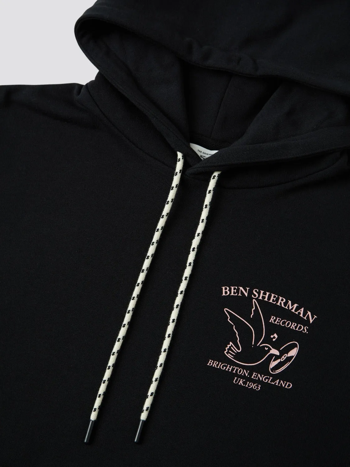 Brighton Records Graphic Hoodie sold by Ben Sherman product image thumbnail 3