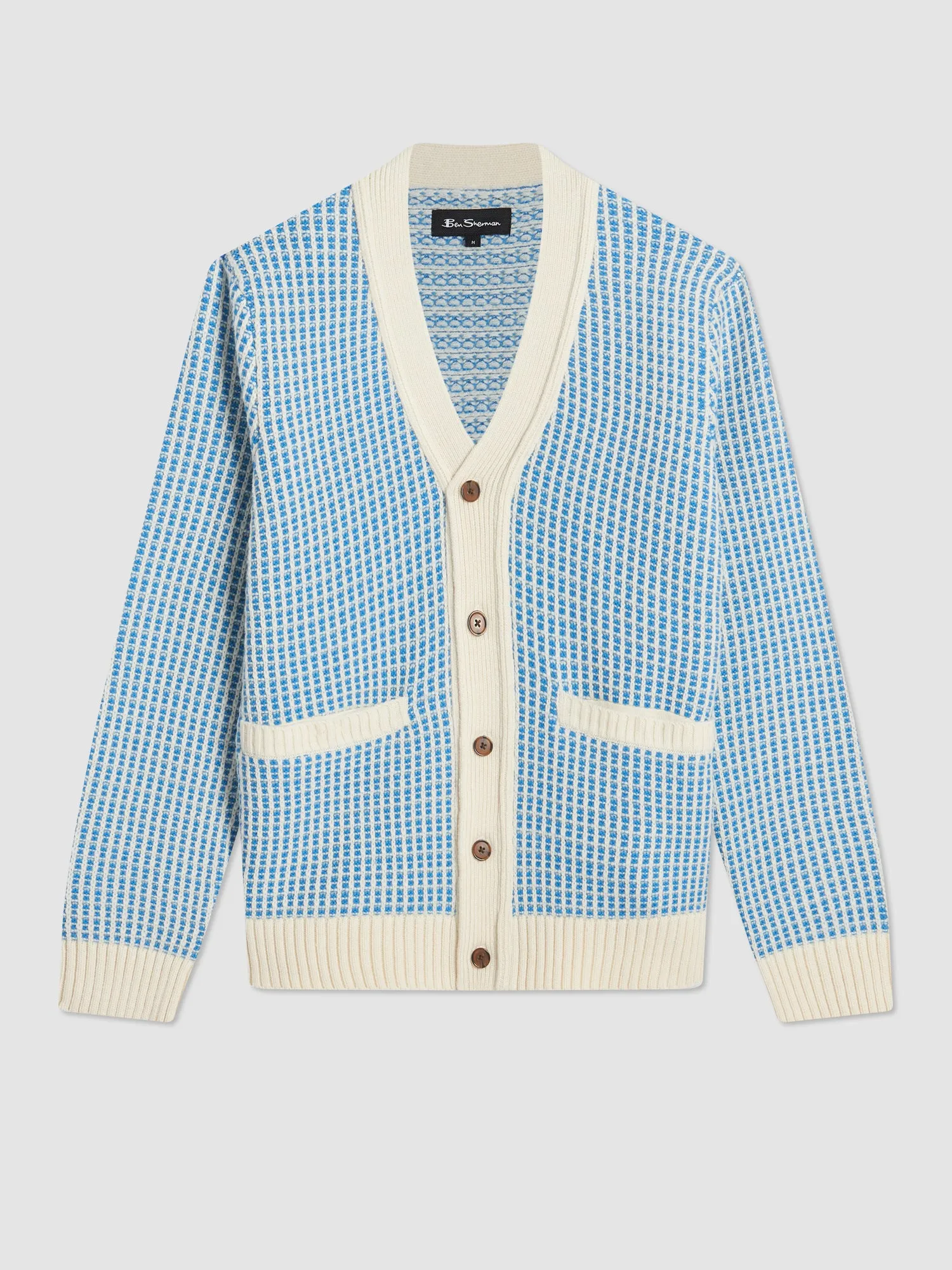 B by Ben Sherman Textured Cardigan sold by Ben Sherman product image thumbnail 3