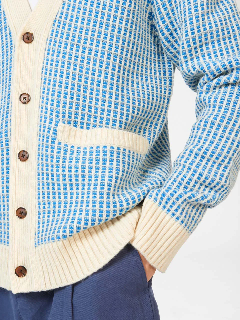 B by Ben Sherman Textured Cardigan sold by Ben Sherman product image thumbnail 5