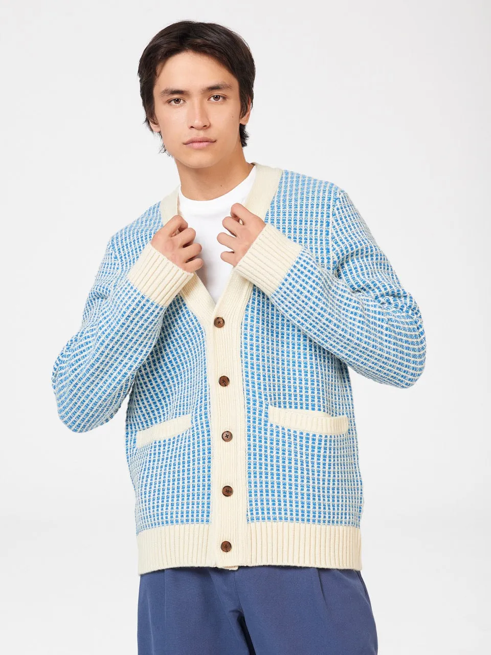 B by Ben Sherman Textured Cardigan sold by Ben Sherman product image thumbnail 2