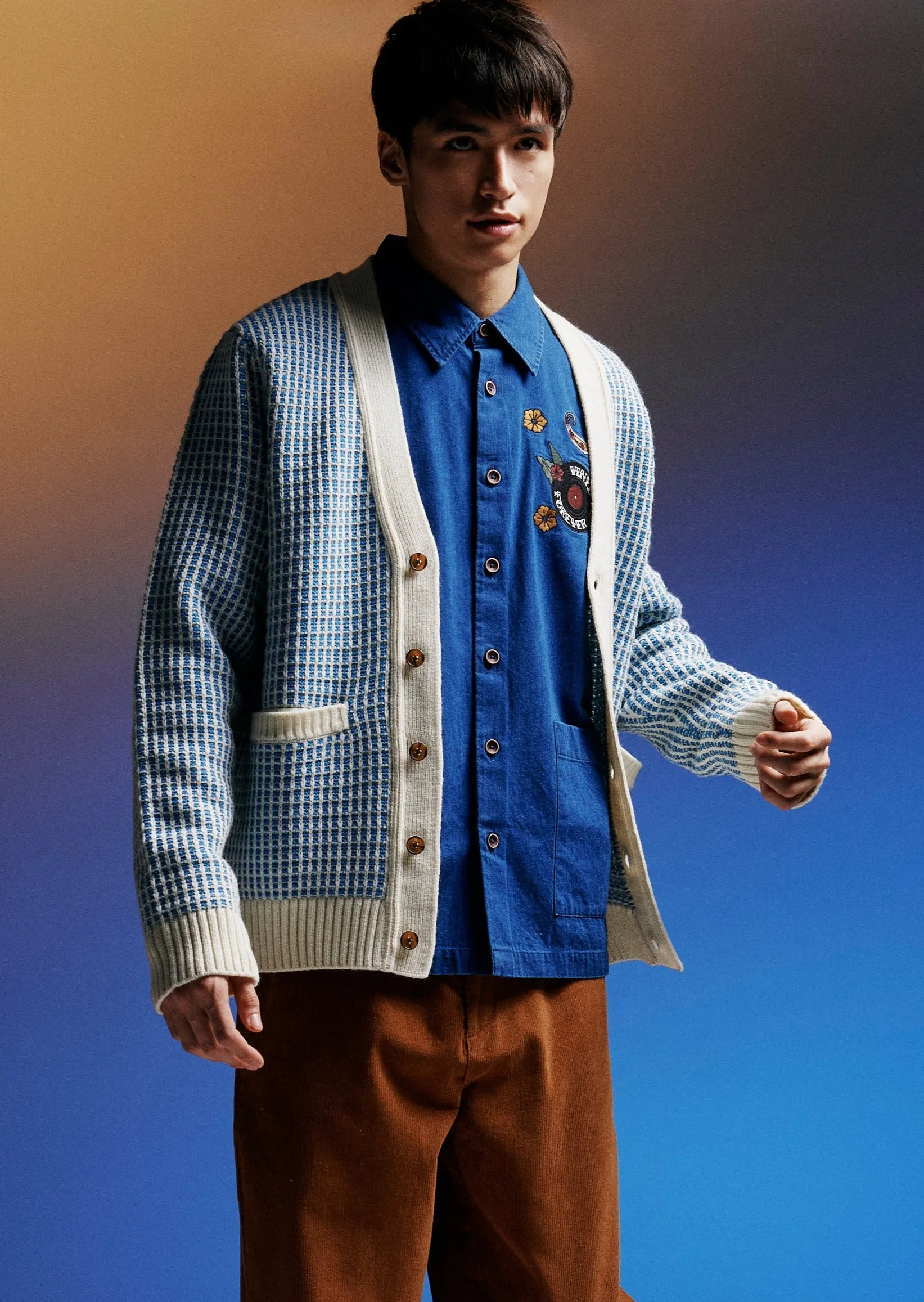 B by Ben Sherman Textured Cardigan sold by Ben Sherman