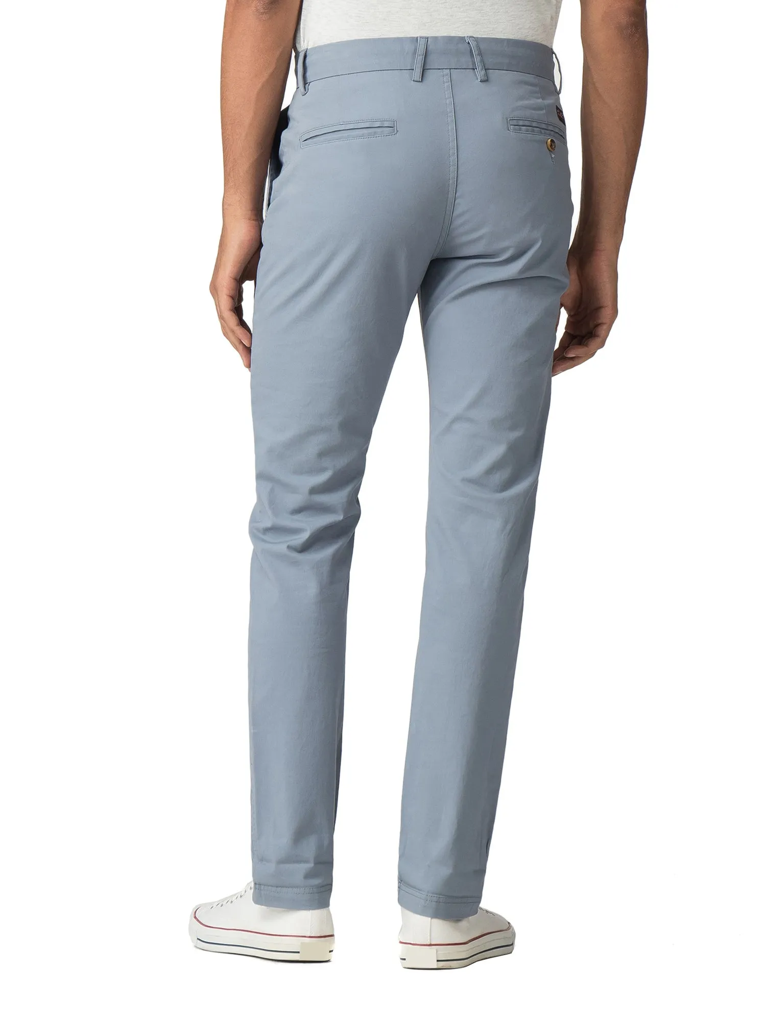 Slim Stretch Chino Pant - Washed Blue sold by Ben Sherman product image thumbnail 2