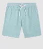 Seersucker Bengal Stripe Short - Green sold by Ben Sherman