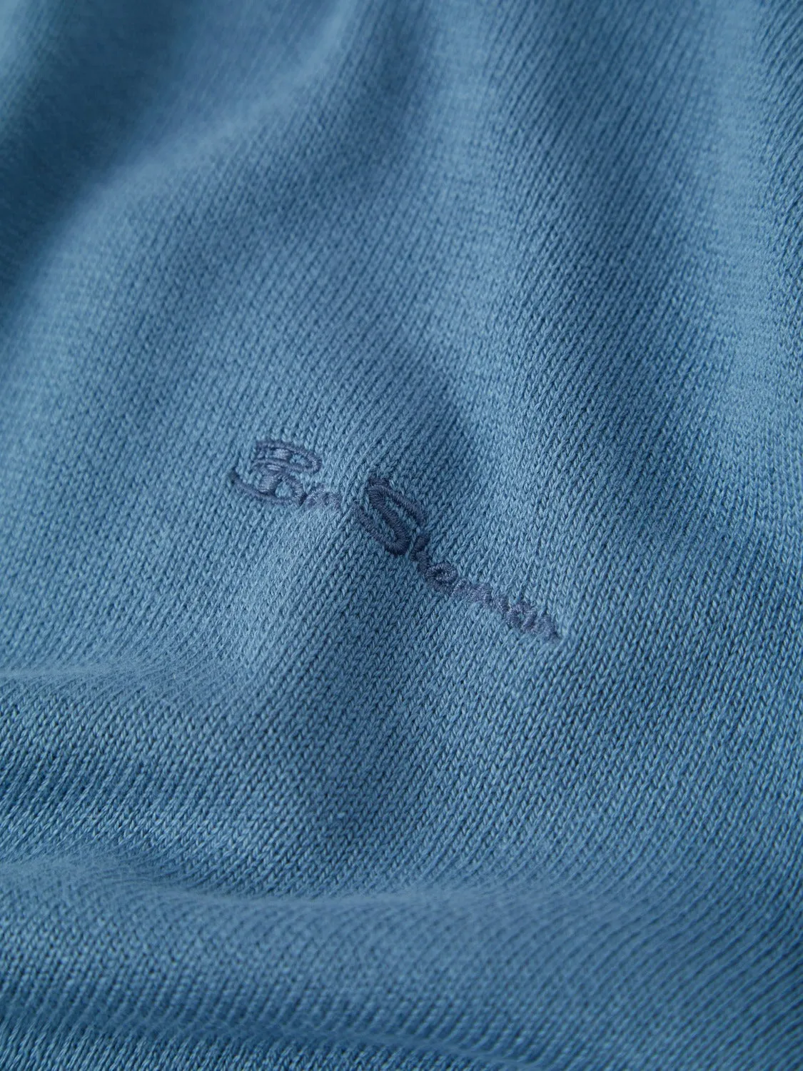 Signature Knit Crewneck - Blue Shadow sold by Ben Sherman product image thumbnail 3