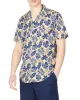 Short-Sleeve Botanical-Print Shirt - Pale Yellow sold by Ben Sherman