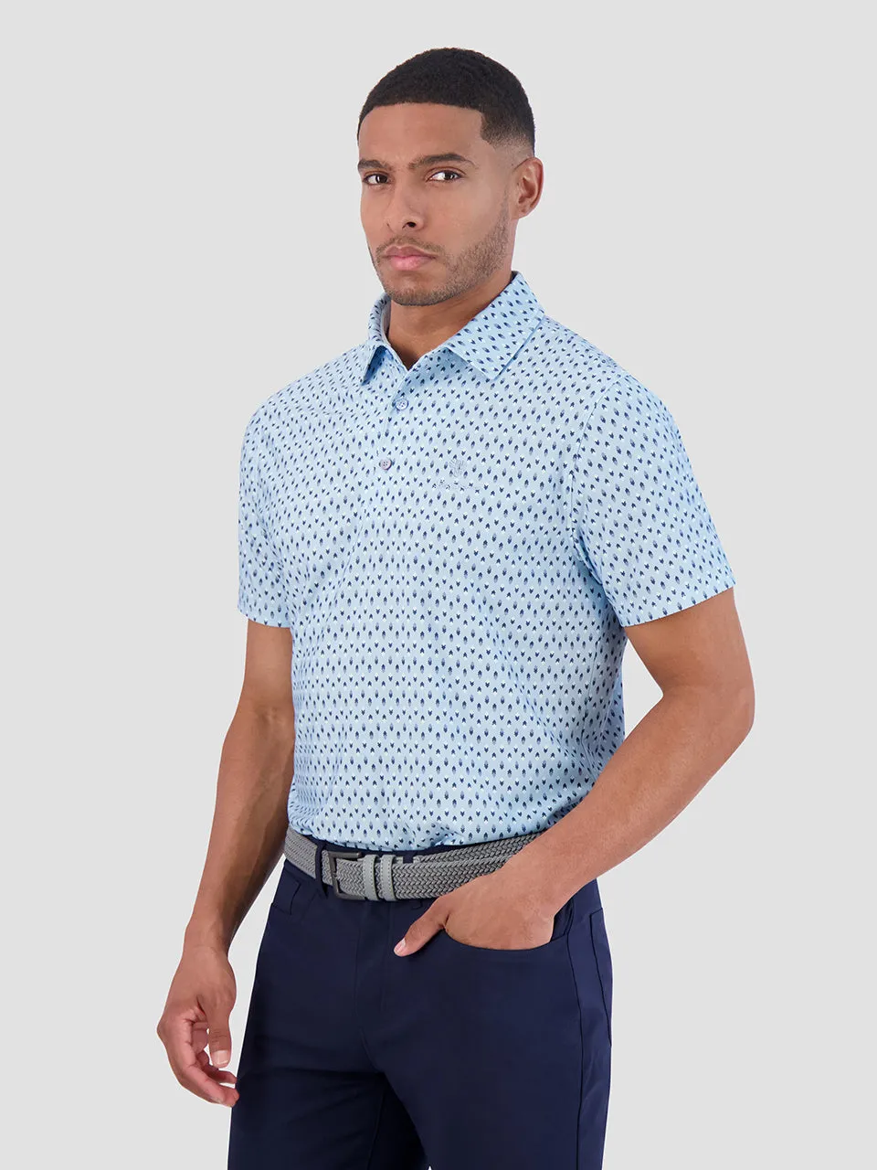 Chequerboard Geo - Light Blue sold by Ben Sherman product image thumbnail 4