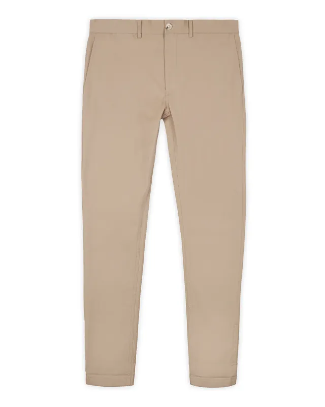 Signature Skinny Stretch Chino Pant - Stone sold by Ben Sherman