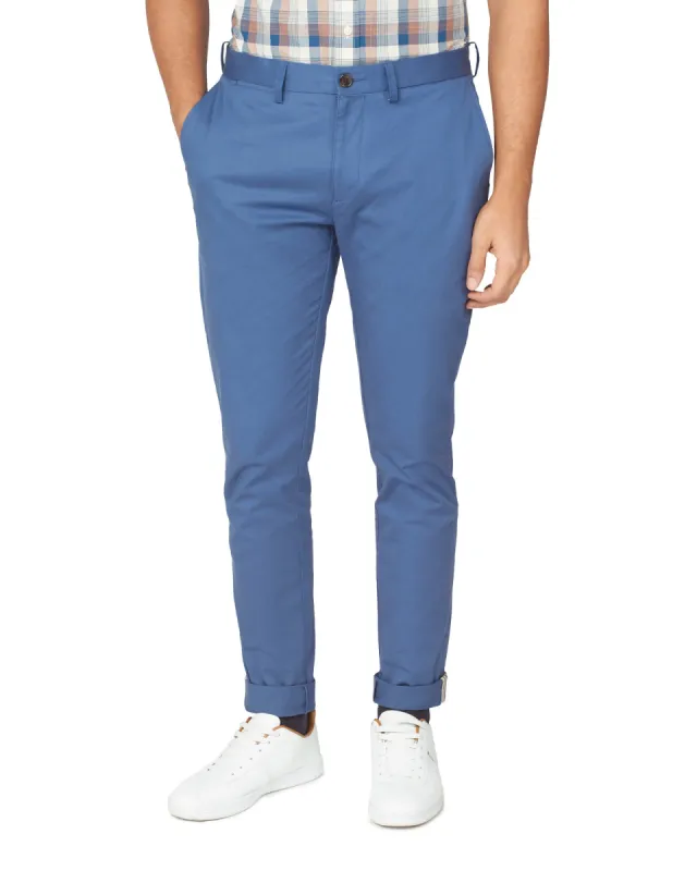 Signature Skinny Stretch Chino Pant - Indigo sold by Ben Sherman