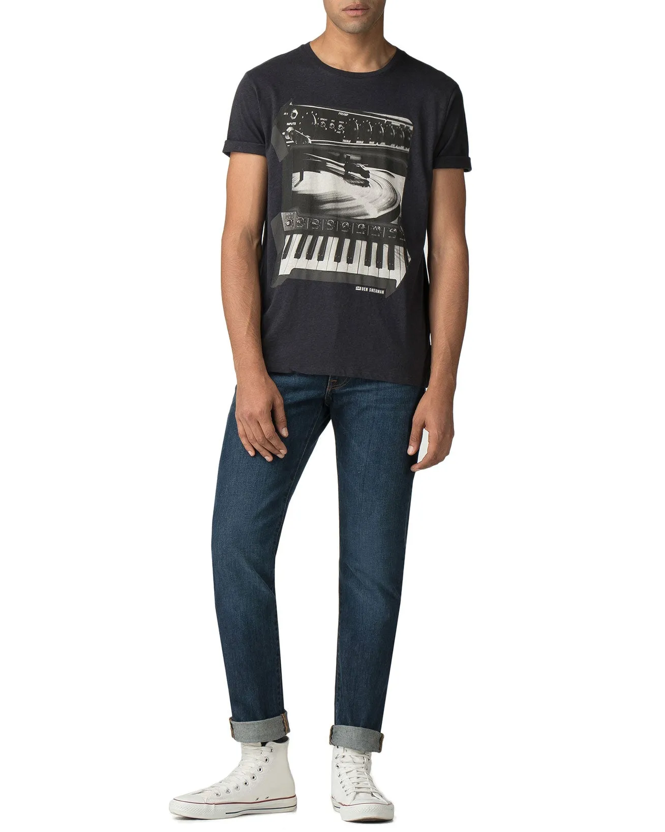 Studio Photo Graphic Tee - Black sold by Ben Sherman product image thumbnail 2