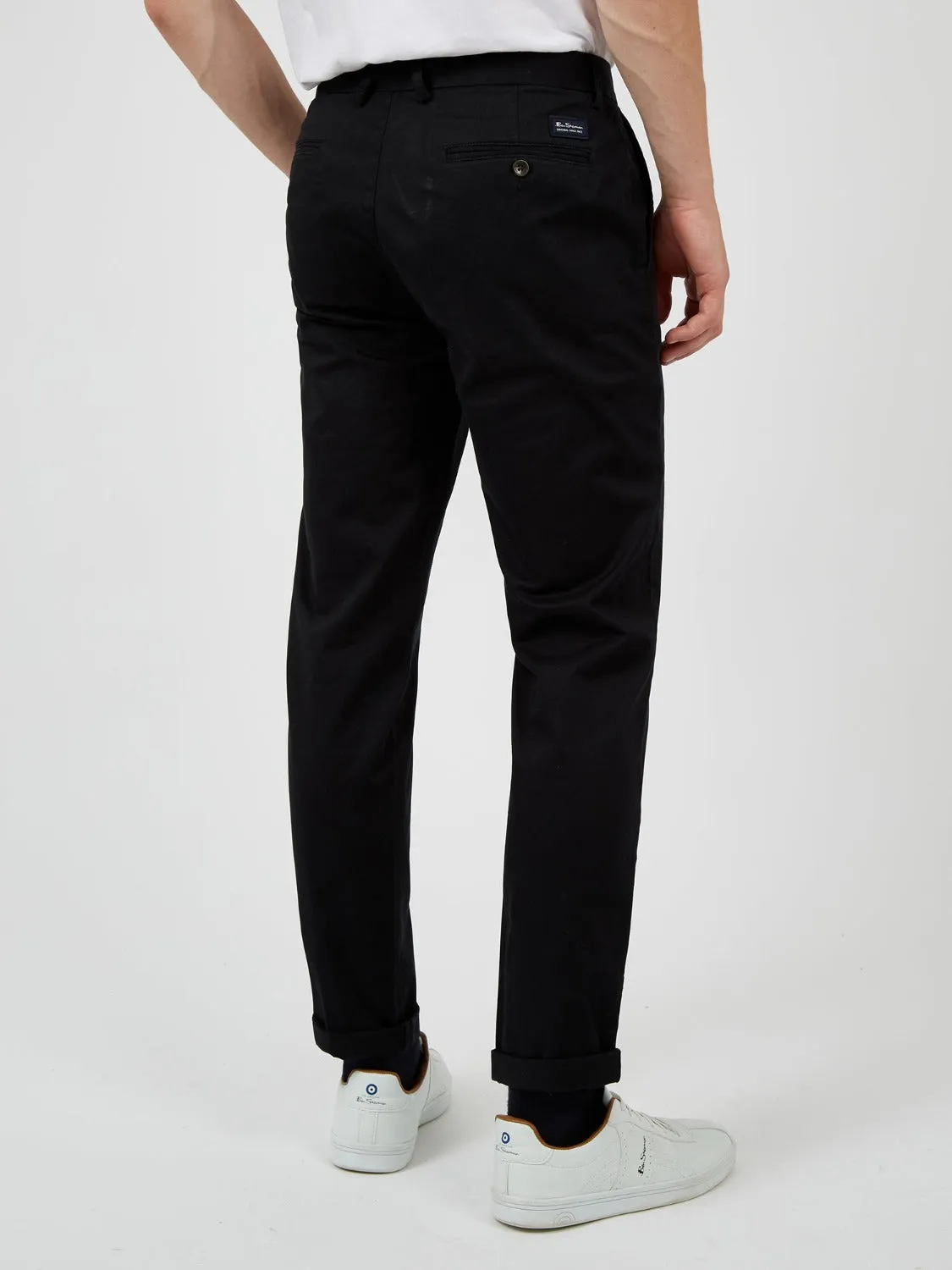 Signature Slim Stretch Chino Pant - Black sold by Ben Sherman product image thumbnail 2