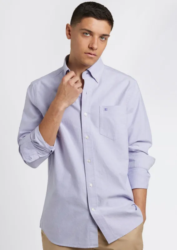 Brighton Oxford Organic Shirt - Spring Purple sold by Ben Sherman