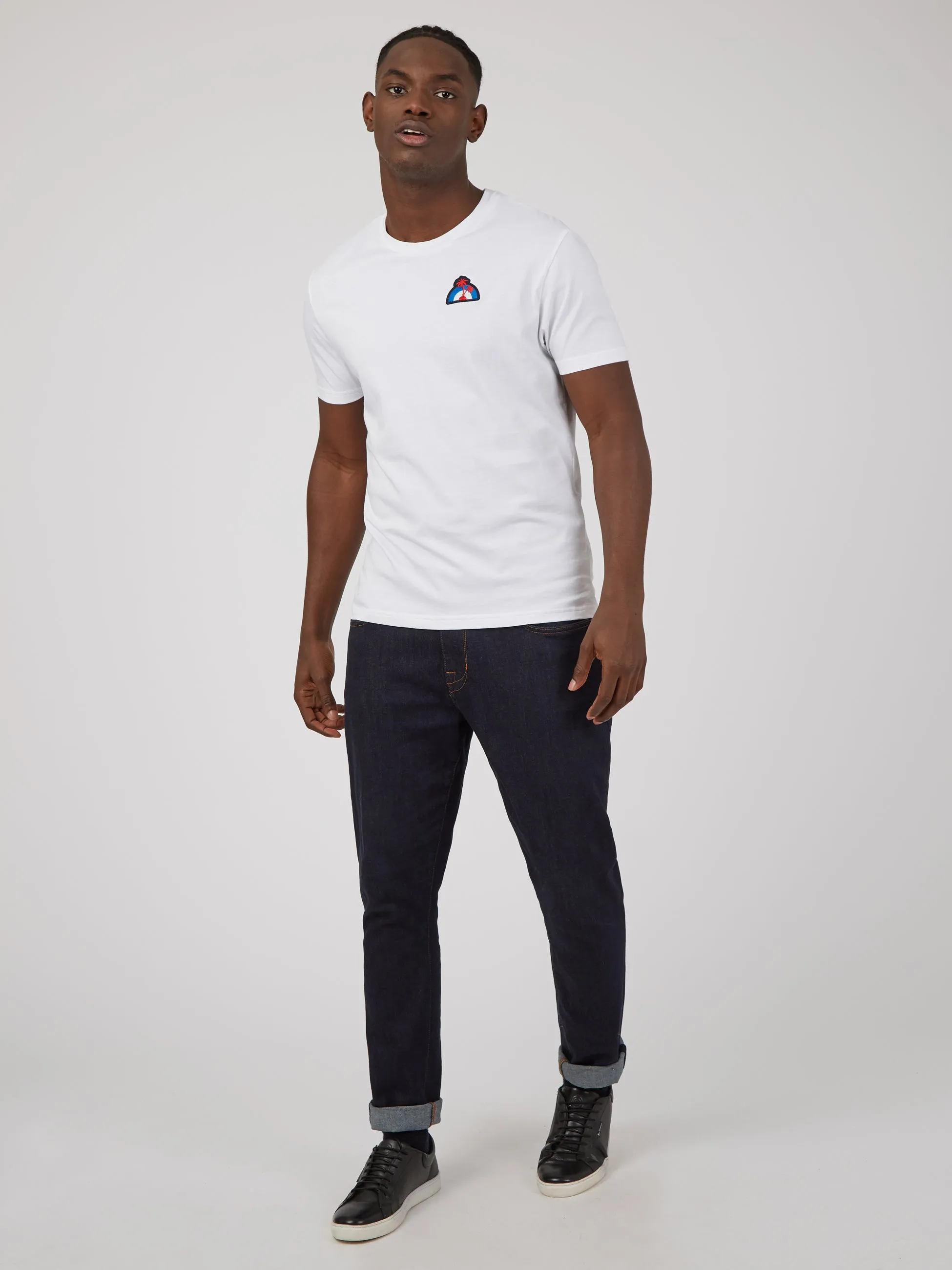 Palm Logo Embroidered Graphic Tee sold by Ben Sherman product image thumbnail 3