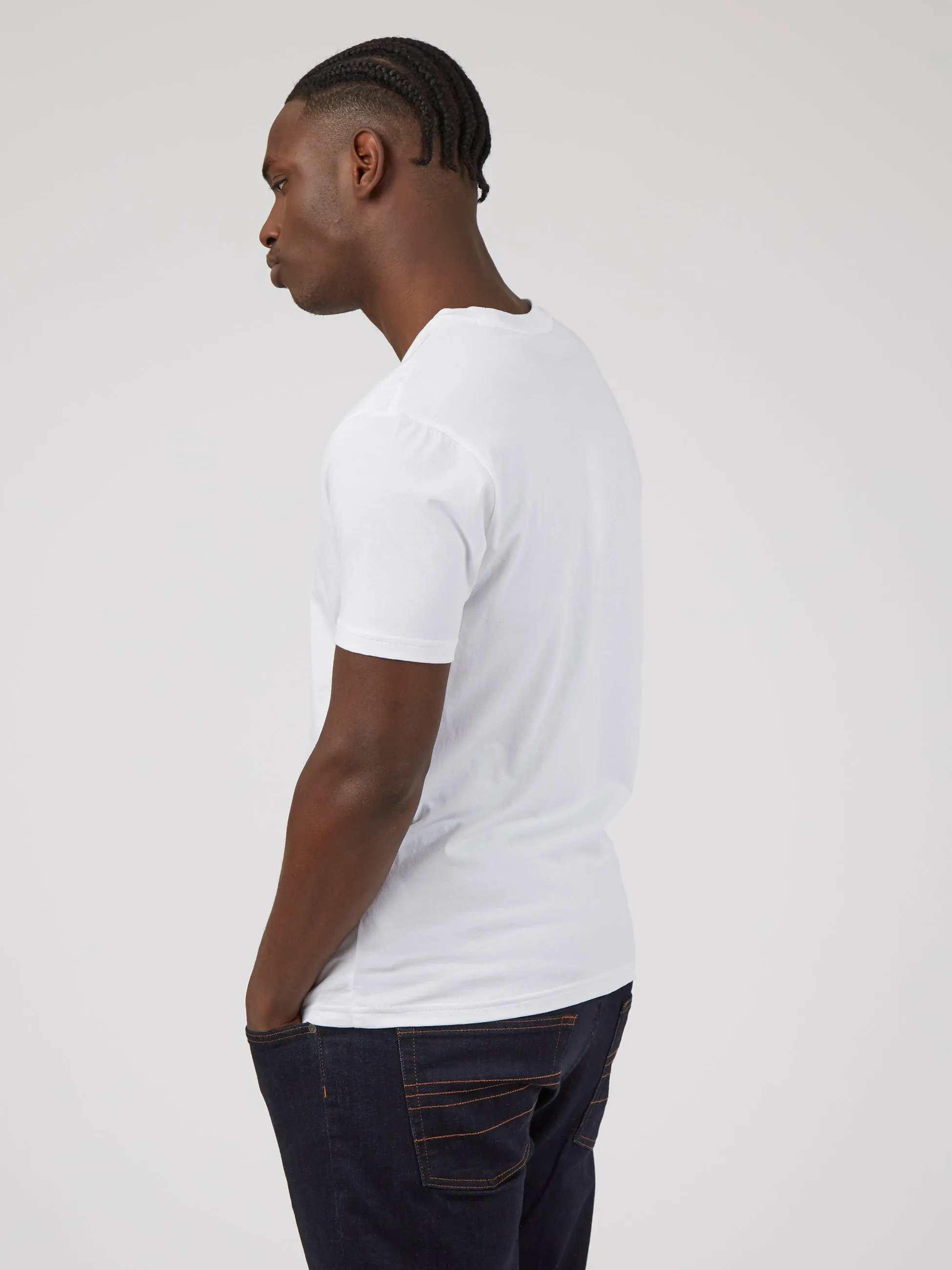 Palm Logo Embroidered Graphic Tee sold by Ben Sherman product image thumbnail 4