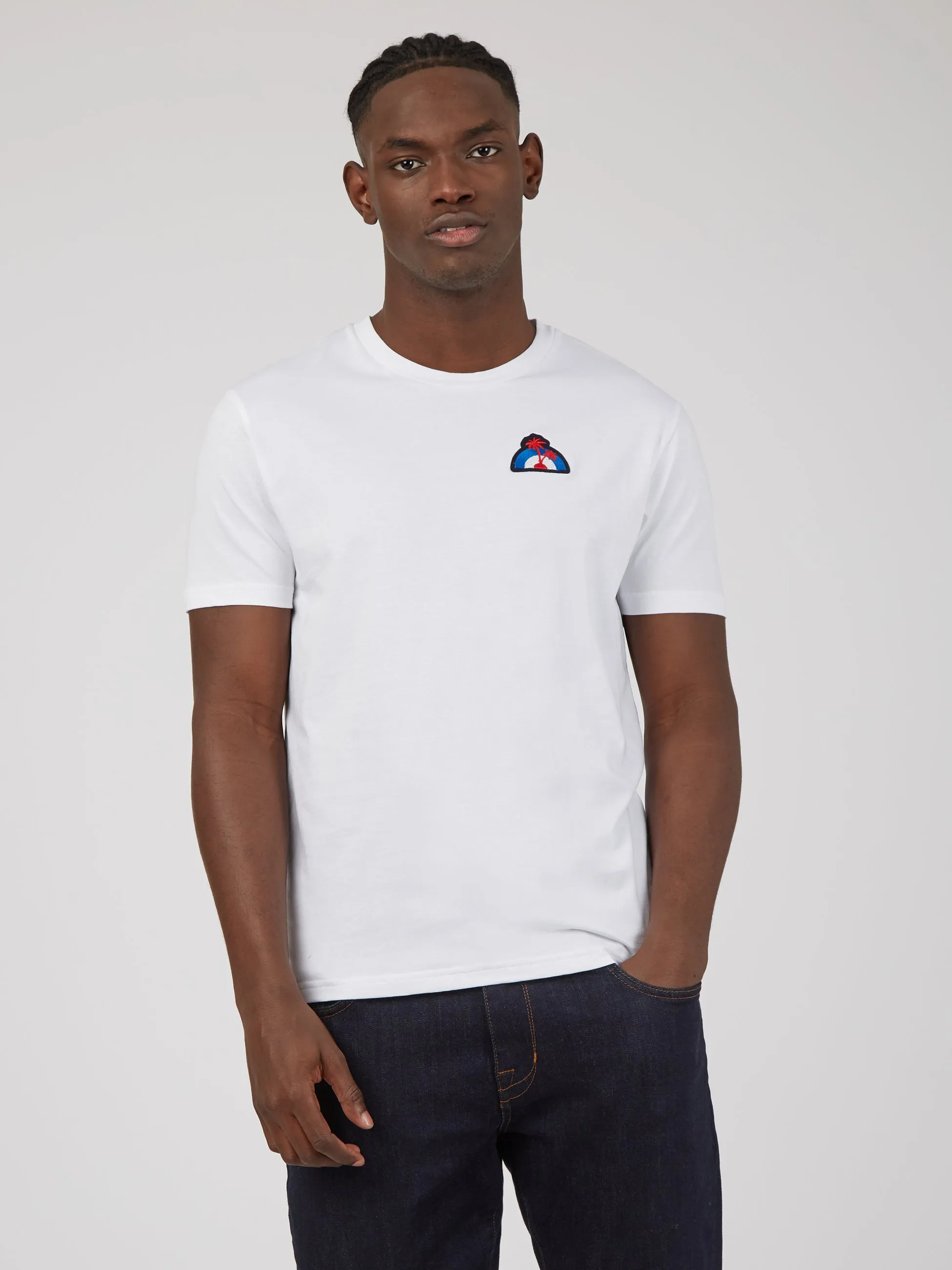 Palm Logo Embroidered Graphic Tee sold by Ben Sherman product image thumbnail 2