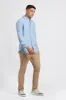 Brighton Oxford Organic Shirt - Pale Blue sold by Ben Sherman