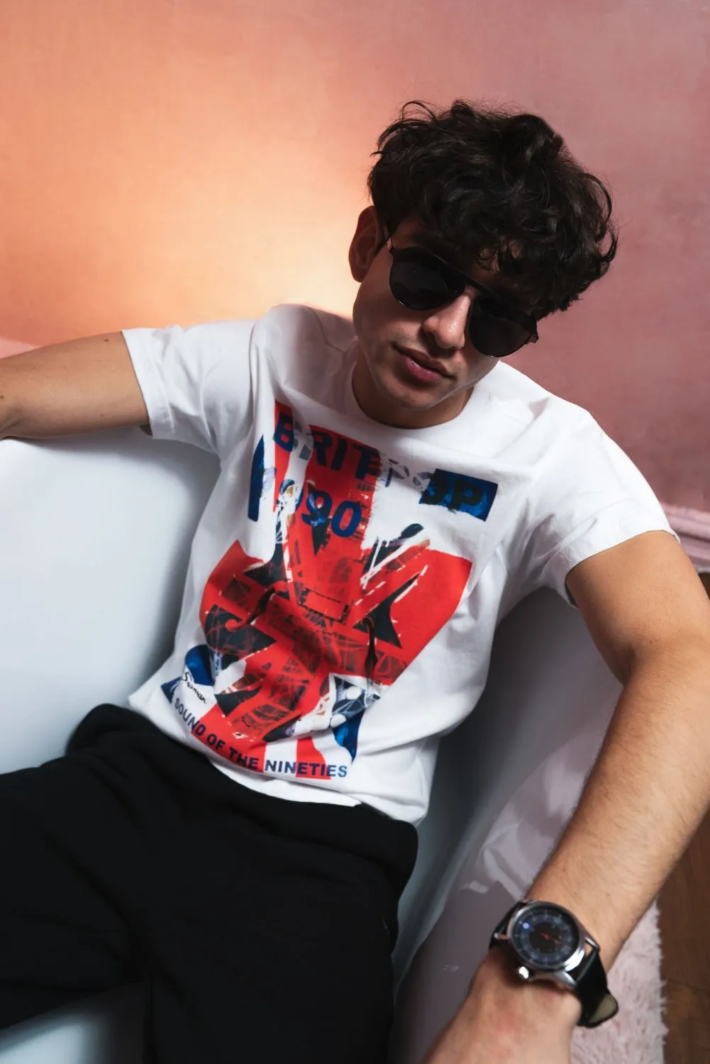 Signature 1990s Graphic Tee sold by Ben Sherman