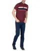 Zip Turtleneck Knit Polo Shirt - Wine sold by Ben Sherman