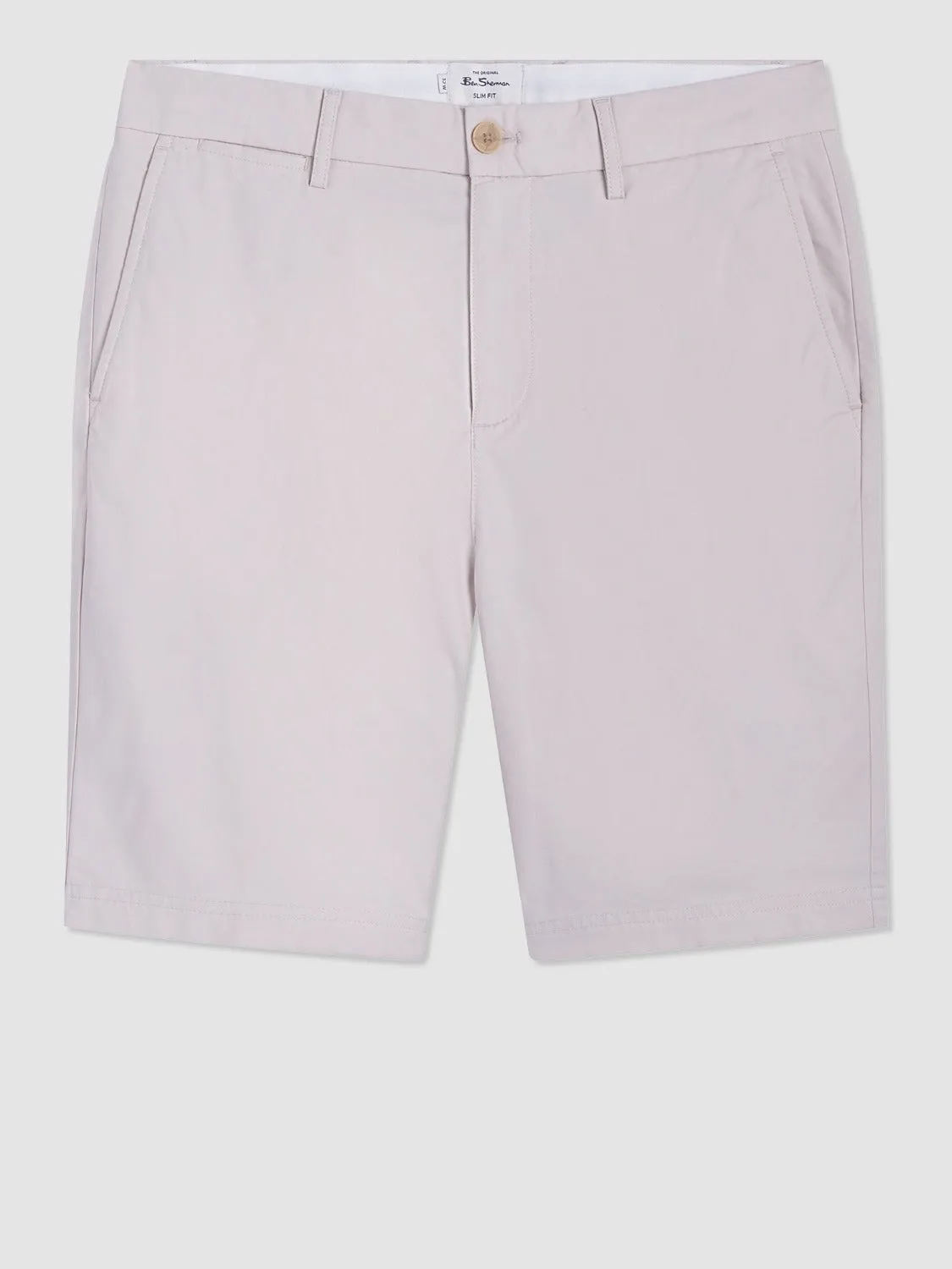 Everyday Slim Fit Chino Short - Putty sold by Ben Sherman product image thumbnail 2
