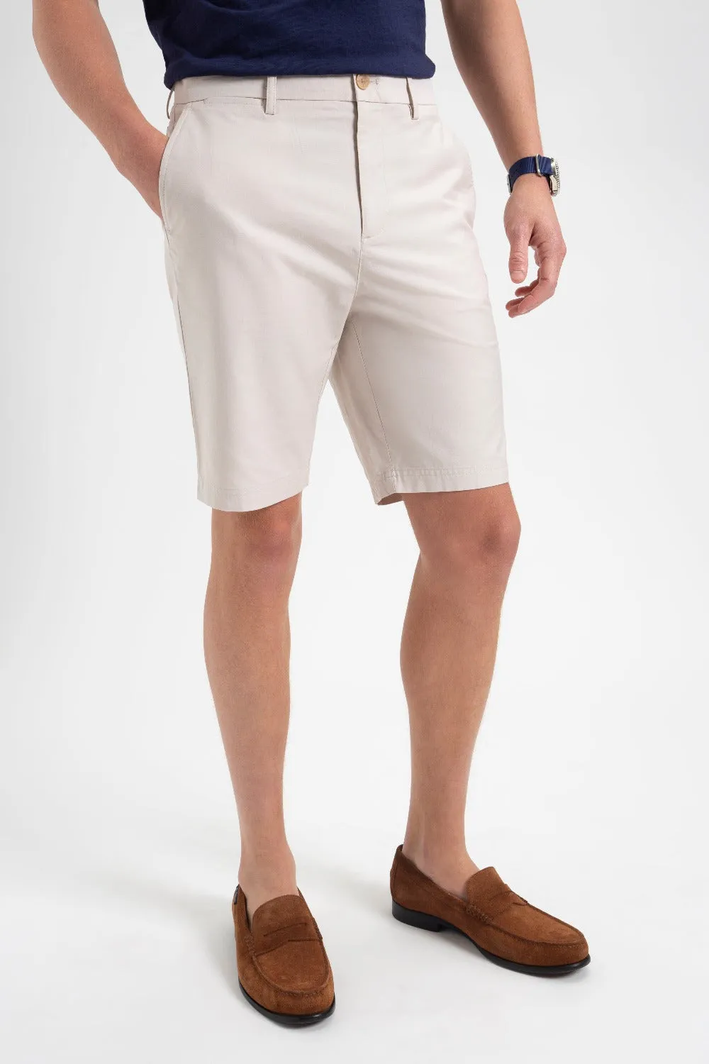 Everyday Slim Fit Chino Short - Putty sold by Ben Sherman