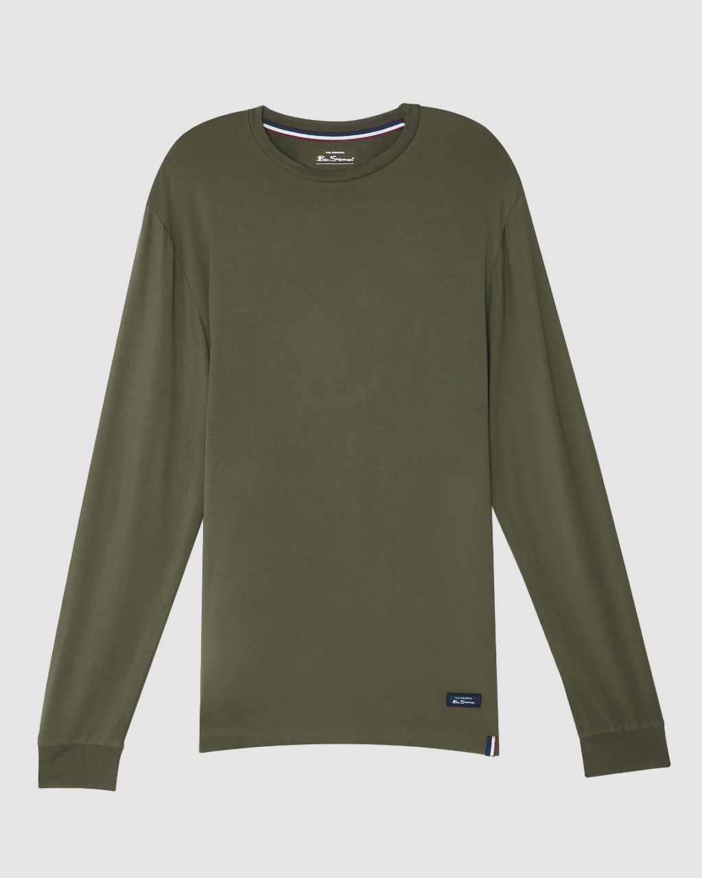 Long-Sleeve Lounge Tee - Green sold by Ben Sherman