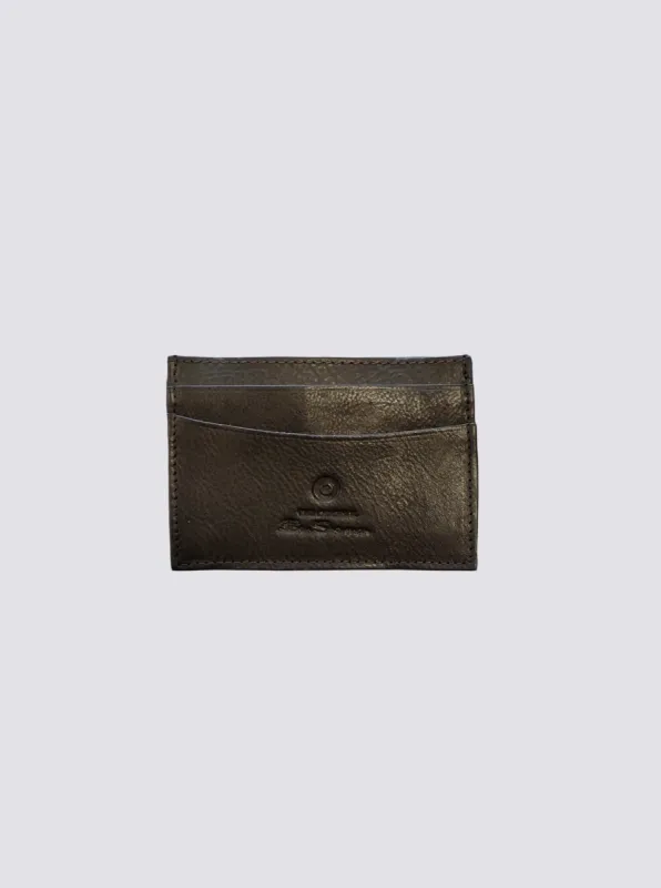 Koki Leather Card Holder Wallet - Brown sold by Ben Sherman