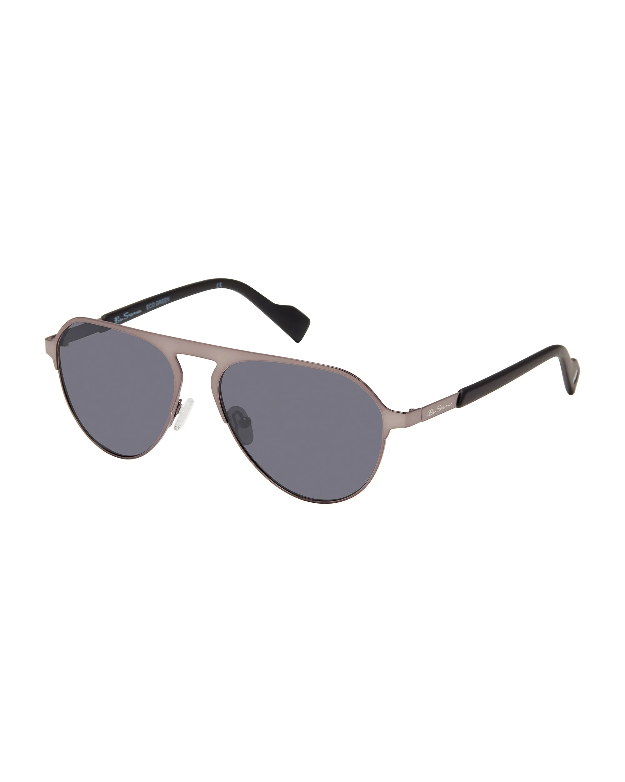 Fred Eco-Green Sunglasses - Matte Gun/Grey sold by Ben Sherman product image thumbnail 2