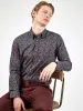 Long-Sleeve Multi-Color Floral Shirt - Midnight sold by Ben Sherman