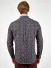 Long-Sleeve Multi-Color Floral Shirt - Midnight sold by Ben Sherman