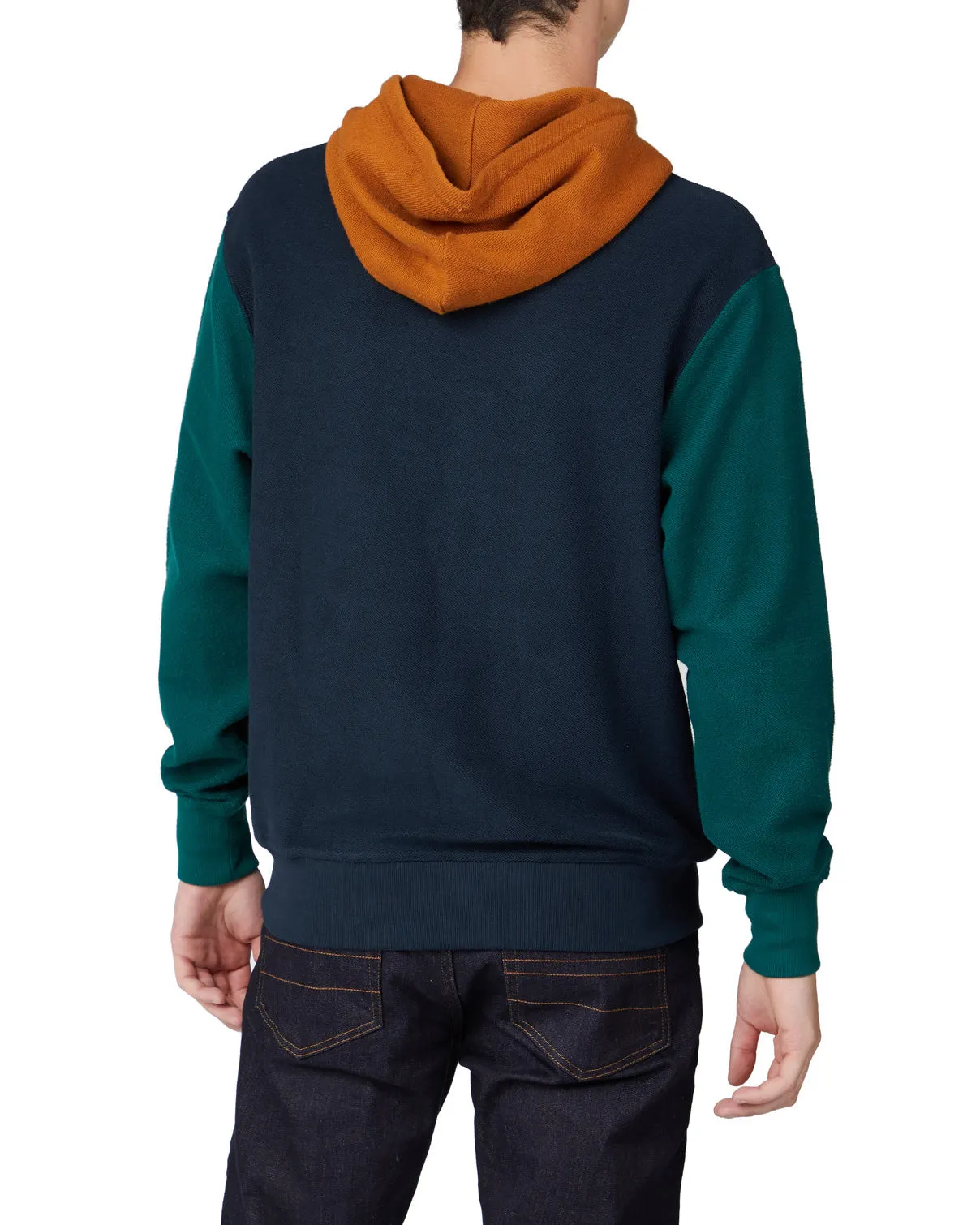 B By Ben Sherman Reverse Loopback Hoodie - Midnight sold by Ben Sherman product image thumbnail 2