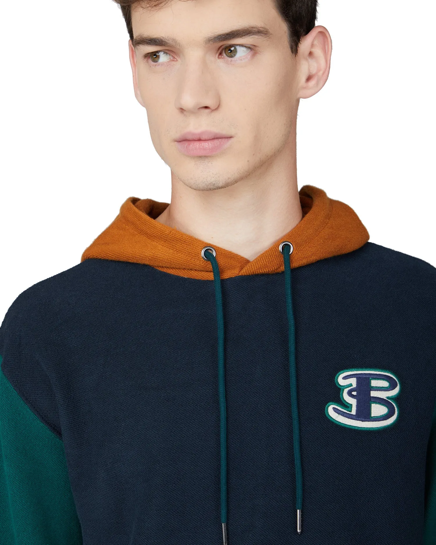 B By Ben Sherman Reverse Loopback Hoodie - Midnight sold by Ben Sherman product image thumbnail 3