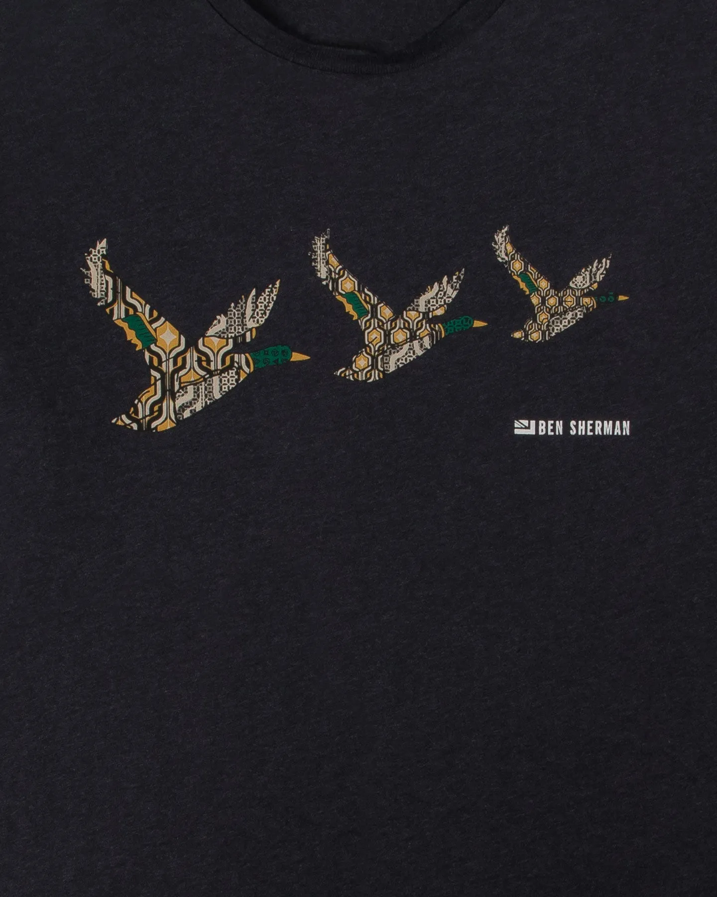 Triple Duck Graphic Tee - Black sold by Ben Sherman product image thumbnail 4