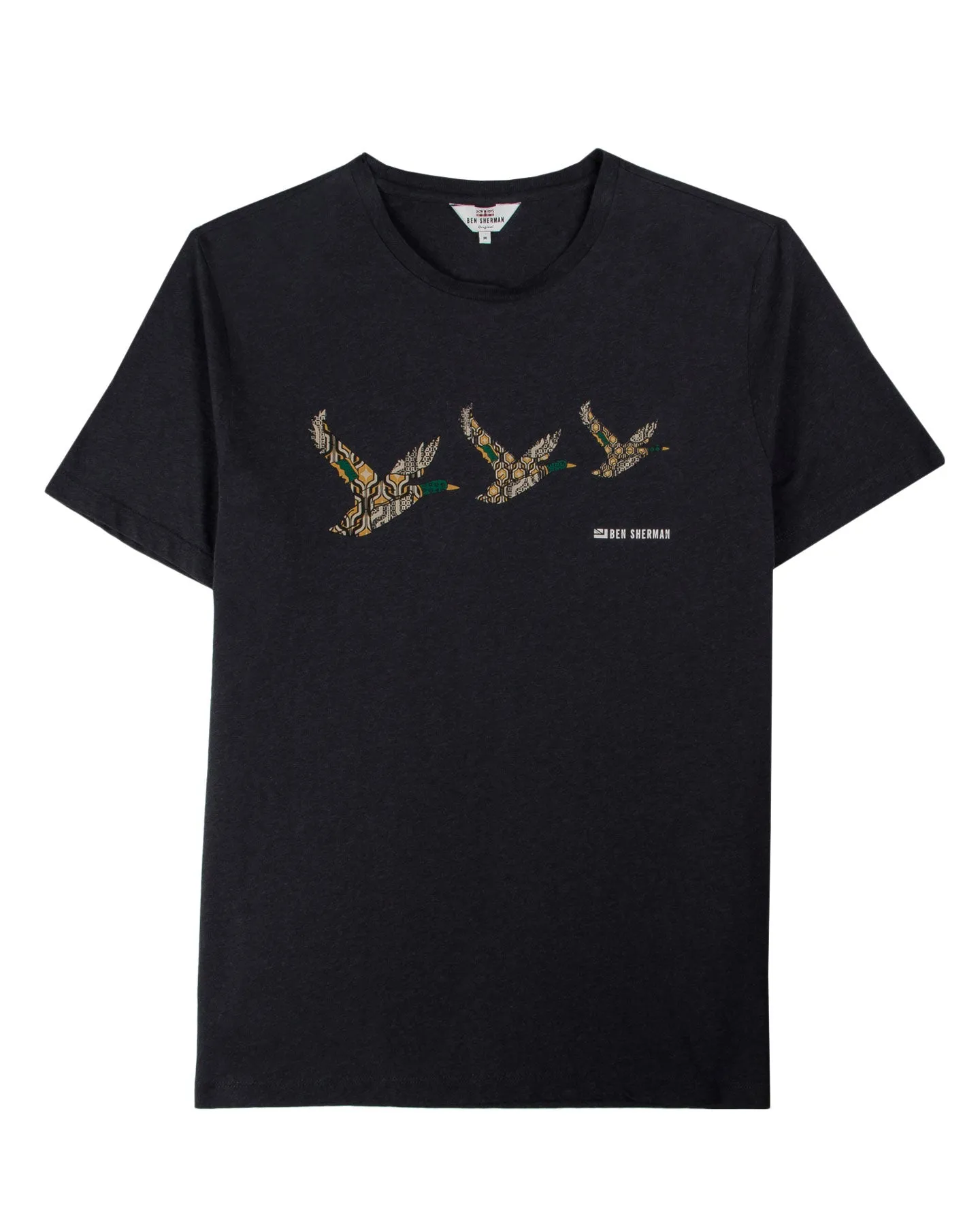 Triple Duck Graphic Tee - Black sold by Ben Sherman product image thumbnail 3